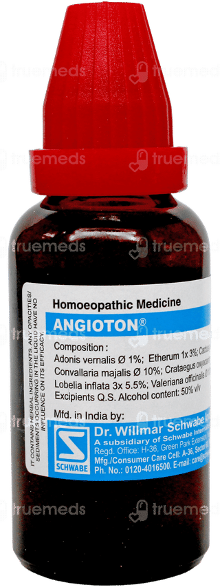 Dr Willmar Schwabe India Angioton Drop 30 ML